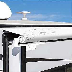 Tecido de Reposição para Toldo de Slide-Out (Extensão) de RV Kohree - 51" x 300" (1,29m x 7,62m) | Vinil Ultra-Durável de 18 oz Universal - Cor: Branco
