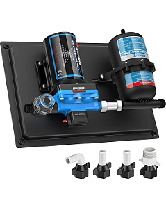 Bomba Agua 12V RV Kohree 5.5 GPM Tanque Acumulador 0.75L Trailer - Motorhome