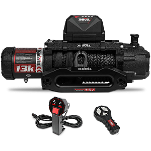 Guincho Eletrico X-BULL 13000lbs 5896kg Corda Sintetica 12V IP68 4x4