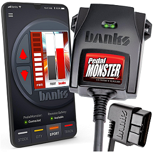 Pedal Monster Banks Power 64330 Módulo de Acelerador Jeep Wrangler JL