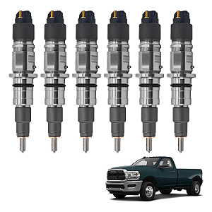 6 Injetores Cummins 6.7 2019-2021 Vanpert 0445124039 Dodge Ram
