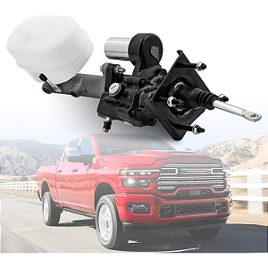 Servo Freio Hidráulico Hydro Booster Heavy-Duty com Reservatório de Fluido de Freio Integrado - Dodge Ram 2500 e 3500 6.4L V8 Hemi e 6.7L Cummins