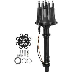 Distribuidor MSD 85555 Chevy Black V8 Pro-Billet Chevrolet