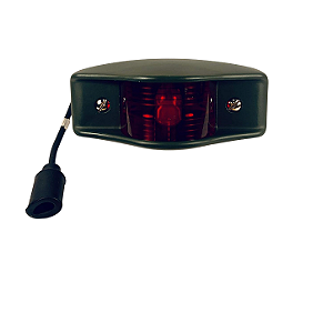 Lanterna Marcadora Vermelha Militar HMMWV M35 MS35423-2 24V