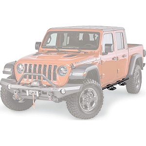 Estribo Slider WARN Rock Slider Jeep Wrangler JL Gladiator JT