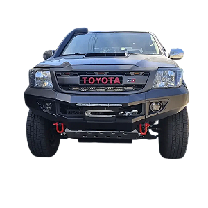 Parachoque Dianteiro Aço Hilux 2012-2015 SR SRV Peito Alumínio