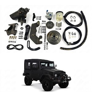 Kit Direcao Hidraulica Toyota Bandeirante Motor Mercedes OM314