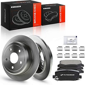 Kit Freio Traseiro 316mm A-Premium Cerâmica Jeep Wrangler JK 07-18