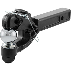 Gancho G Removível Engate Combo Pintle de Bola 2-5/16" Receiver 2" CURT 48006 Reboque