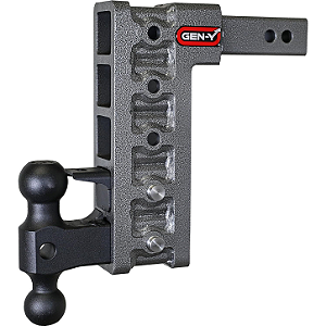Engate Geny Hitch GH-525 Drop 10" Receptor 2" Combo Pintle Bola