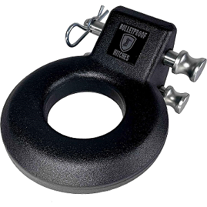 Argola Luneta Pintle Loop Bulletproof Hitches 24K Aço Maciço