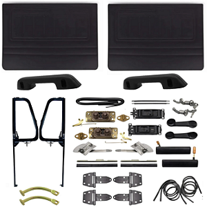 Kit Completo Acessorios E Mecanismos Da Porta Toyota Bandeirante 85/01