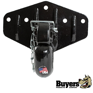 Gancho G Engate Pintle Giratorio Buyers BP225 25 Toneladas Com Placa De Montagem