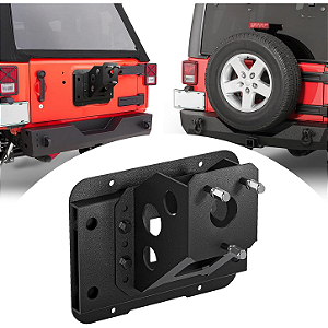 Suporte de Estepe Pneu Sobressalente Ajustável Jeep Wrangler JK JKU Unlimited