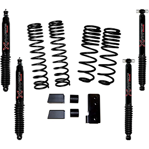 Kit Elevacao Suspensao Skyjacker 2" Black Max Jeep Wrangler JK JK20BPBLT