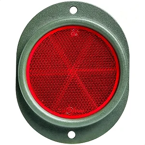 Refletor Vermelho Viatura Jeep M151 Caminhão Militar M35 M37 A2 HUMVEE M998