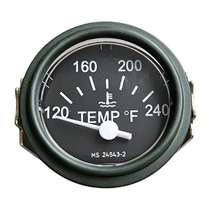Medidor Temperatura Motor 2" 120-240F Humvee M998 M151 MS245432