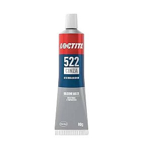Silicone Neutro Formador Junta Loctite Si 522 Maxx Cinza 80g