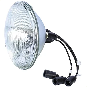 Lâmpada Farol Selado 24V Humvee HMMWV Conector Douglas