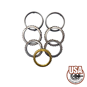 Kit de Anéis Sincronizadores Camaro, Mustang Viper T56 6 Marchas SRK396 USA Standard