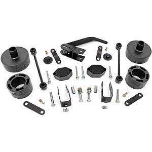 Kit de Elevação Lift 2,5" Rough Country 635 Series II Wrangler JK