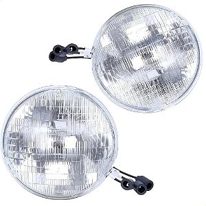 Par Farol Selado 24V Sealed Beam Jeep Willys M38 M38A1 Douglas