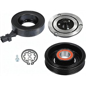 Embreagem do Compressor AC Jeep Wrangler JK 3.6L 12-18