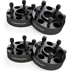 Kit Espaçadores TeraFlex 44,5 mm 1.75" 5x5 Jeep Wrangler JL JT (4 Rodas)