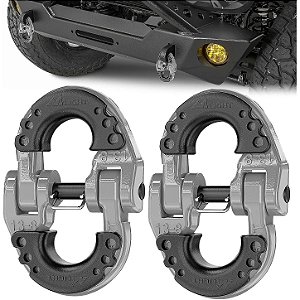 Manilha Engate 1/2 Hammerlock Par 12000lbs Cinza