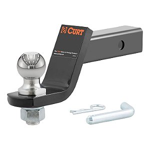 Kit Ponteira Engate CURT 45056 Bola 5cm Rebaixamento 10cm 3.4ton