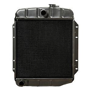 Radiador para Jeep Willys CJ-5 6 Cilindros (Motor BF-161 / BF-184) - Em Cobre e Latão