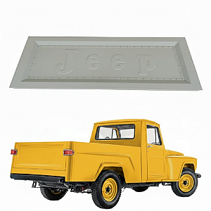 TAMPA TRASEIRA PICK-UP F75 ESCRITO JEEP