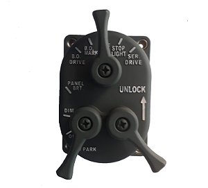 CHAVE NATO ORIGINAL AMERICANA JEEP MILITAR/MARRUÁ/LAND ROVER DEFENDER