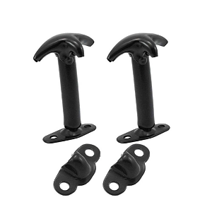 Kit Fecho Presilha Trava Capô Dianteiro Motor Jeep Willys CJ2 CJ3 CJ3B CJ5 CJ6