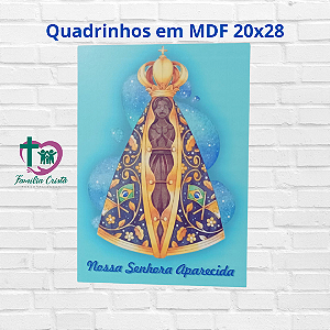 Quadro MDF Nossa Senhora Aparecida