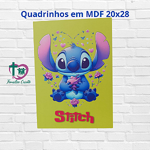 Quadro de MDF Stitch