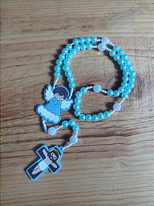 Terço Infantil Azul
