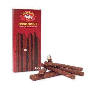OSSOS COM COBERTURA SABOR CHOCOLATE -50G