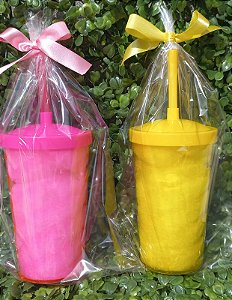 Copo Twist 500 ml com algodão doce
