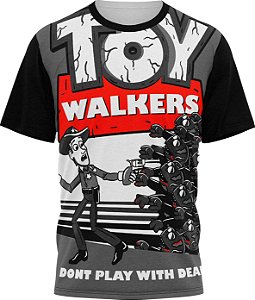 Toy Walkers - Camiseta Adulto - Tecido Malha Fria - PV