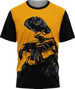 Wall-E Robo Maquina Disney - Camiseta Infantil - - Tecido Malha Fria - PV