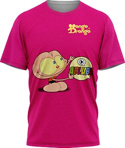 Mongo Abluba - Camiseta - Pink - Malha Políester