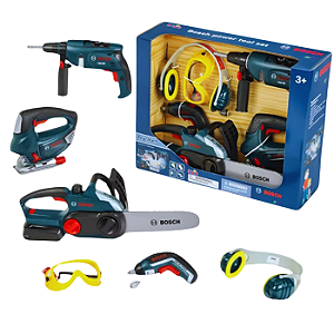Kit Ferramentas Elétricas Brinquedo Original Bosch Tool Set