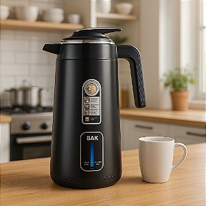 Chaleira Elétrica Garrafa Térmica Inox 24h Quente  220v