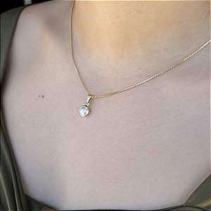 Gargantilha Pérola Semijoia 18k - MC91