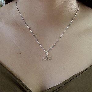 Gargantilha Cauda de Sereia Prata 925 - CPR44