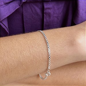 Pulseira Esteira Prata 925 -  2mm - PPR31