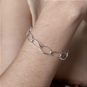 Pulseira Feminina  Prata 925 - 18cm - PPR17
