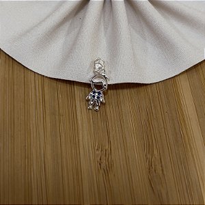 Pingente Menino com Zircônias Prata 925 - 15mm - PIPR37