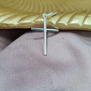 Pingente Crucifixo Prata 925 - 12x18mm - PIPR90